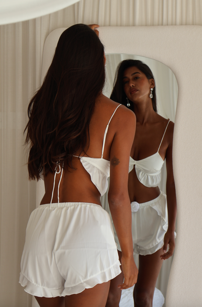 White Rose Top