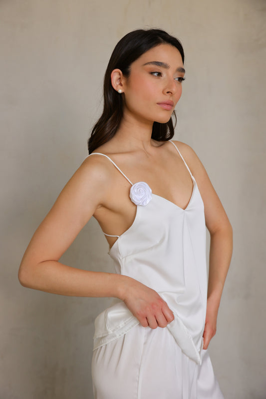 Ivory Rose Top